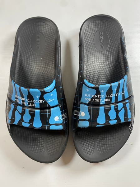 M8 W10 EU41 BAUER HOCKEY OOFOS SPORT RECOVERY SLIDES- THE  display picture 1