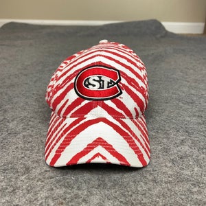 St Cloud State Huskies Mens Hat Snapback White Red Hockey College NCAA Cap Sport