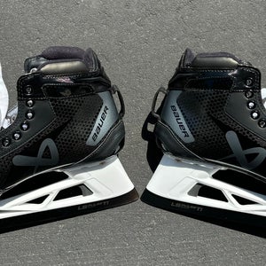 BAUER PRO ICE HOCKEY GOALIE SKATES - SENIOR