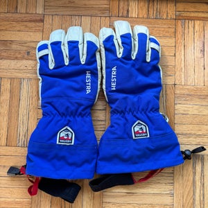 Hestra Army Leather Heli Ski Gloves - Size 10