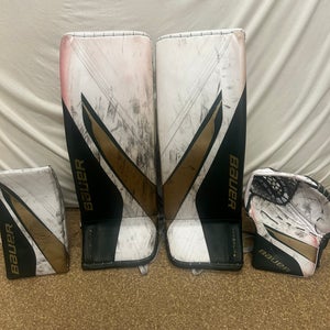 33" 2024 Bauer Hyperlite 2 Regular Goalie Full Set (Used)