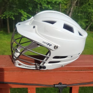 XXS White Cascade CPV-R Lacrosse Helmet