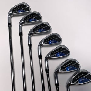 Callaway Big Bertha B21 Iron Set 5-PW+GW RCH 65 65g Regular Graphite Mens LH