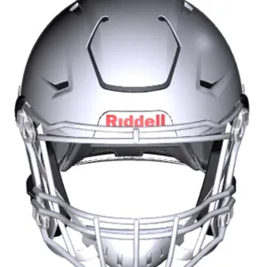 NEW Large Riddell 2025 Speedflex Youth Football Helmets Gloss White + Hard Cup Strap