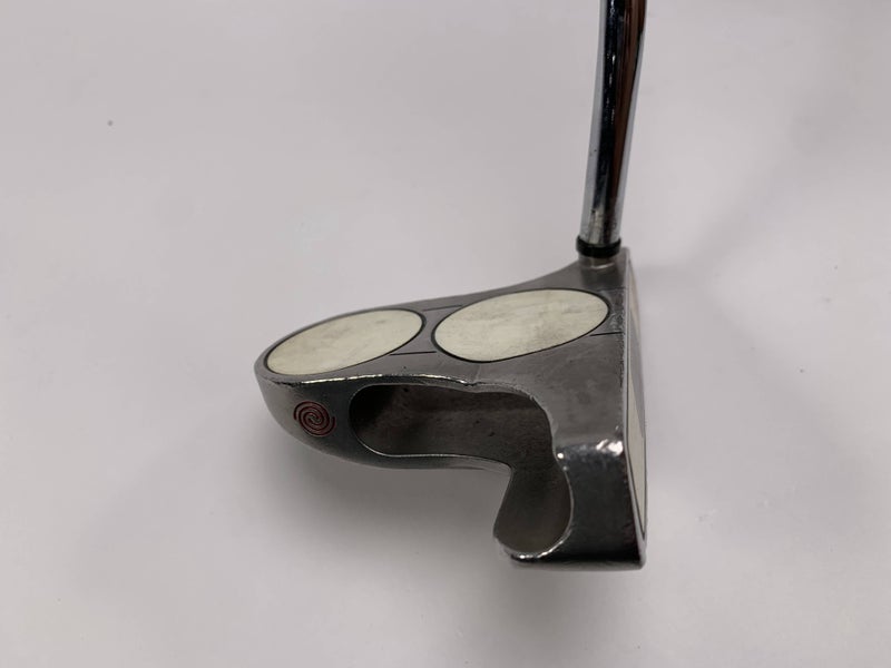Odyssey White Steel 2-Ball Blade Putter 35" Mens RH