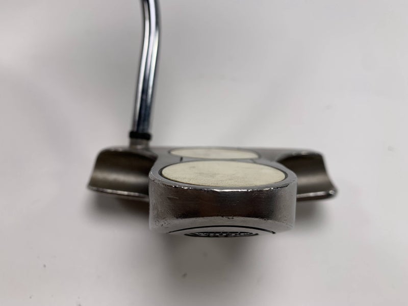 Odyssey White Steel 2-Ball Blade Putter 35" Mens RH