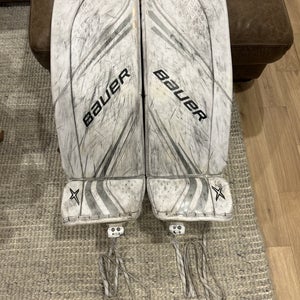 Small 2019 Bauer Vapor 2X Goalie Leg Pads  (Used)