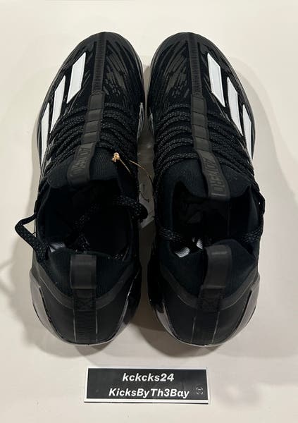 Size 14 Adidas Adizero Primeknit Football Cleats Black Metallic