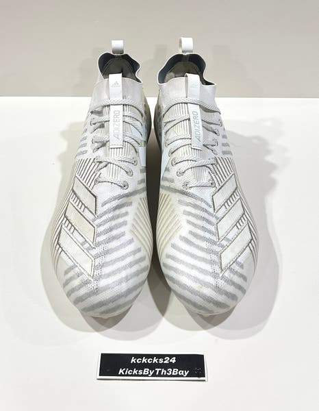 Adidas Adizero 8.0 Primeknit Football Cleats White Size 14  display picture 1