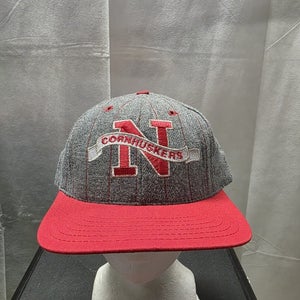 Vintage Nebraska Cornhuskers Snapback Hat NCAA MUSA