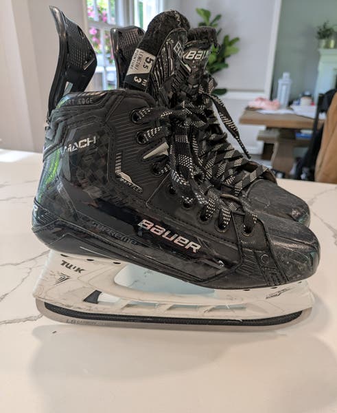 Bauer supreme Mach 5.5 fit3新品 Bauer Supreme Mach Hockey Skates Size 5.5 Fit 3