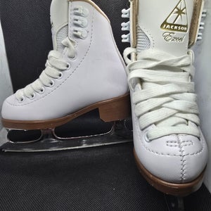 Jackson Excel Girls Figure Skates Size 8.0 Regular Width JS1291
