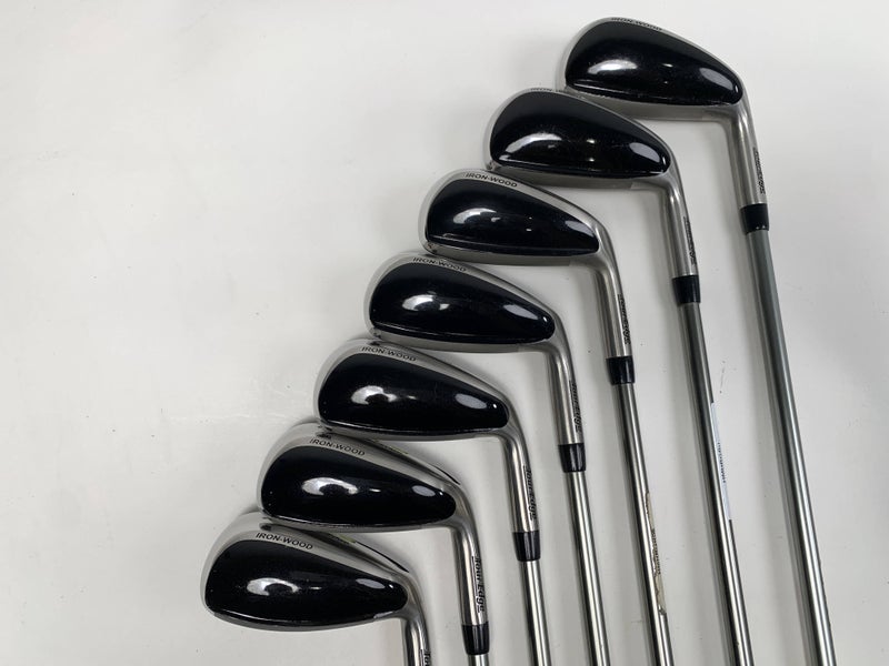 Tour Edge Hot Launch 3 Iron-Wood Iron Set 4-PW UST Mamiya Hot Launch Regular RH