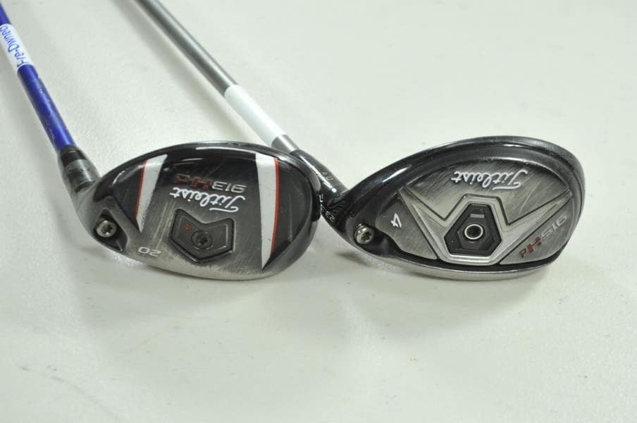 Titleist 913Hd 3-20* and 915Hd 4-23.5* Hybrid Set Stiff Flex RH