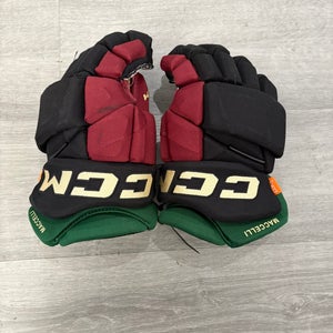 Arizona Coyotes Game Worn Maccelli CCM HGJSPP Gloves 13" Pro Stock (Used)