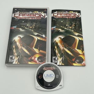 Need for Speed Carbon Own the City (Sony PSP, 2006) CIB Complete With Manual