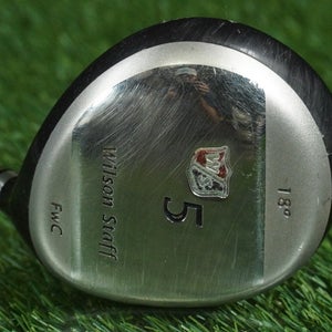 WILSON STAFF FWC 5 FAIRWAY WOOD GRAFALLOY .350 NANO TECH GRAPHITE STIFF RH 18