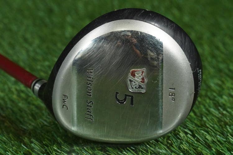 WILSON STAFF FWC 5 FAIRWAY WOOD GRAFALLOY .350 NANO TECH GRAPHITE STIFF RH 18