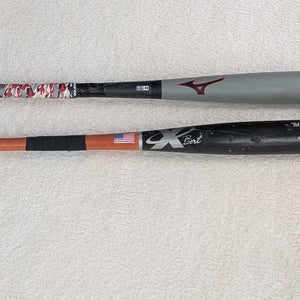 2023 Mizuno Wood Composite 243 & X-bat M73 Bat BBCOR (used)