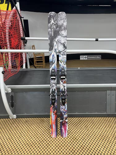 2025 Atomic Bent 100 186 cm W/ Salomon Strive 14 Mounted To 28.5 Boot Used