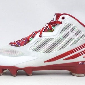 Adidas RGIII Red and White Football Cleats - Size 15