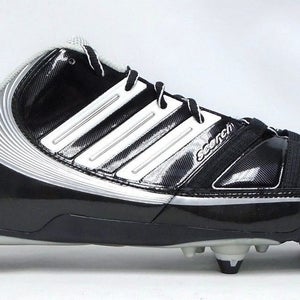Adidas Scorch 9 D Low Black and White Football Cleats - Size 15