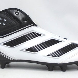 Adidas SMU Malice 2 Fly Black and White Football Cleats - Size 14