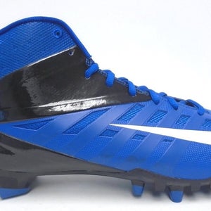 Mid 3/4 Blue And Black Football Cleats - Size 14.5