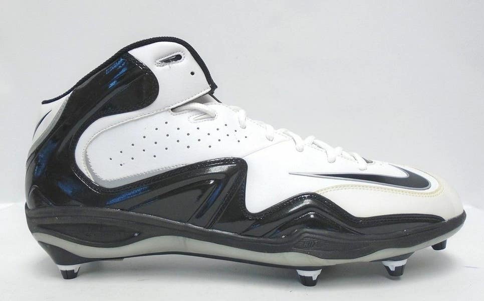 Nike Zoom Merciless Destroyer White and Black Football Cleats