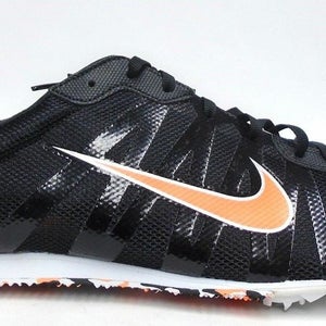 Nike Zoom Rival Black and Orange DV Running Cleats - Size M 11.5