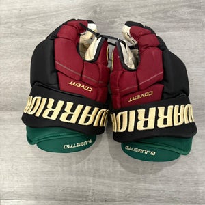 Arizona Coyotes Bjugstad Game Worn Warrior Covert Pro Gloves 14" Pro Stock (Used)