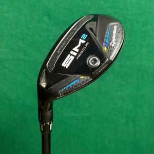 LH TaylorMade SIM 2 Rescue 19.5 3 Hybrid Kai'li 95X Red Graphite Extra Stiff