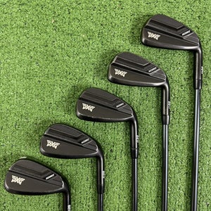 Pxg 0211 XCor2 Xtreme Dark Black Iron Set 6-PW Recoil Dart F3 Regular Flex RH