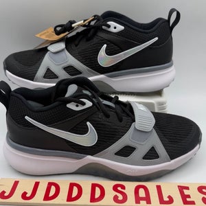 Nike Air Zoom Diamond Elite Turf Baseball Black Iridescent DZ0503-001 Men’s Sz 11