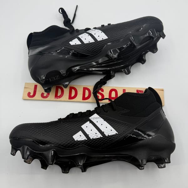 Adidas Adizero Impact Football Cleats Black IE9661 Men display picture 1