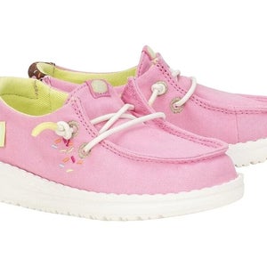 Hey Dude Wendy Sweet Treat 42099-680 Toddler 10 Pink Comfort Casual Shoes QLW231