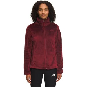 The North Face Osito Jacket Women's XS Cordovan Fleece Full Zip Mock Neck LW635