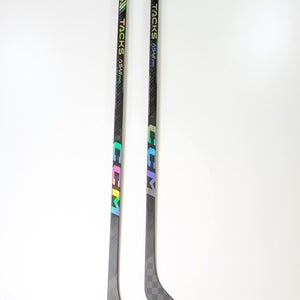 Bundle of 2 New Senior LH CCM Jetspeed FT6 Pro wrapped as a Tacks ASVI Pro, 70 Flex, P28