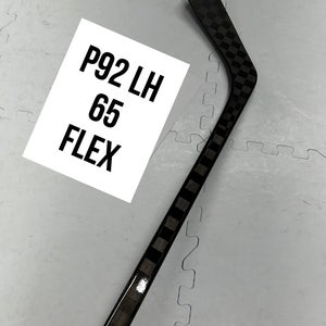 Senior(1x)Left P92 65 flex 66” ProBlackStock™ Unbranded Blackouts Pro Stock Nexus Hockey Sticks