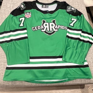 Game Worn Cedar Rapids Roughriders Jersey