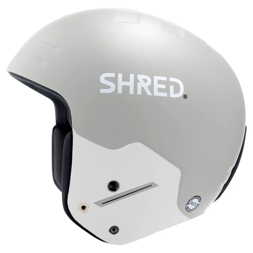 Unisex Small / Medium Shred Basher Ultimate Helmet (New) FIS Legal CLOUD WHITE