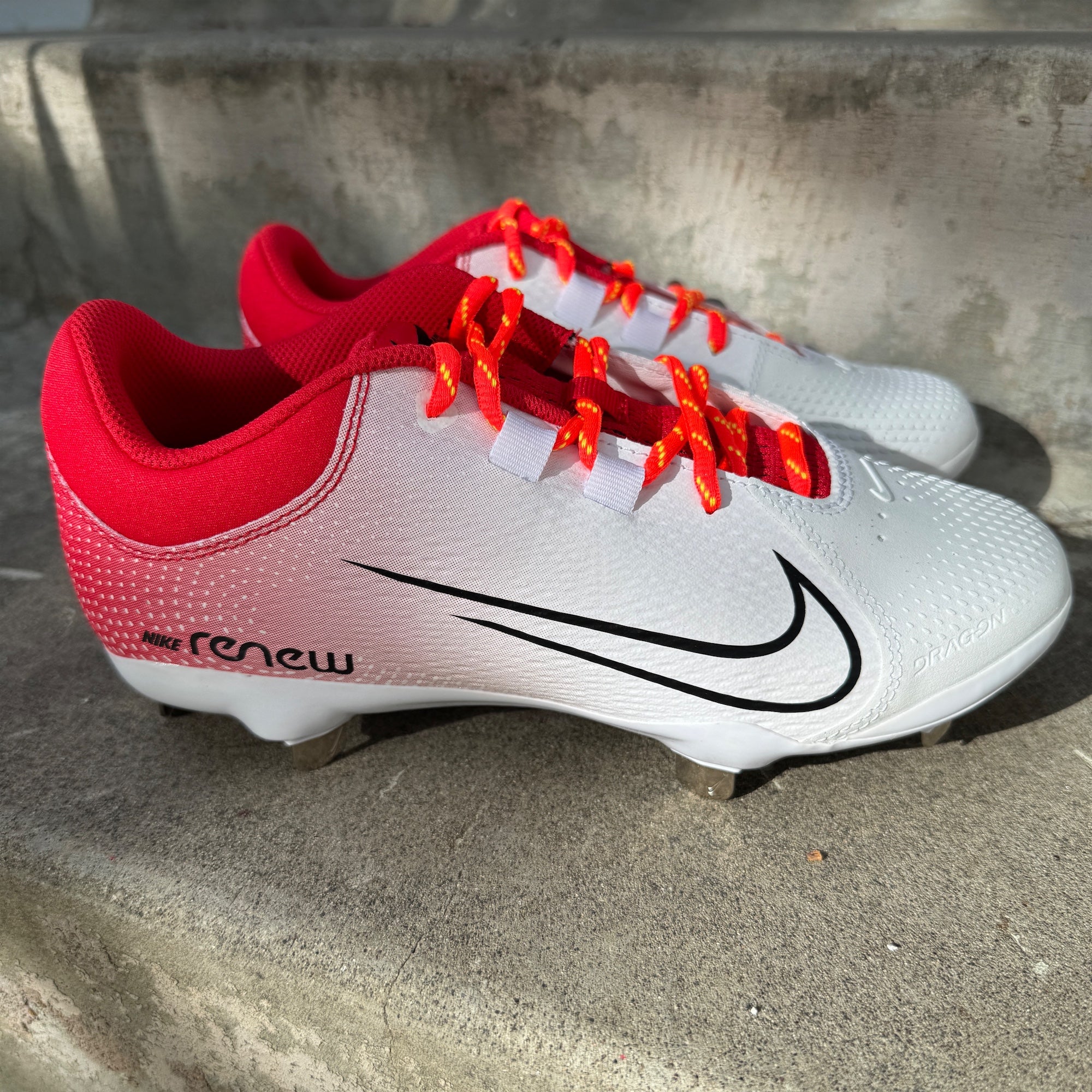 nike softball cleats red