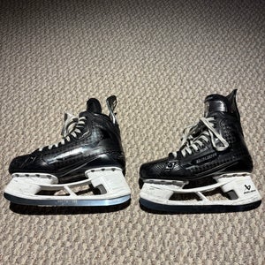 Custom Pro Stock Bauer Supreme Mach Skates Size 7/6.5D Used