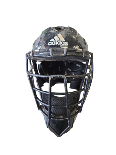 Used Adidas CATCHERS HELMET Catchers Helmet w/Mask Black SM 11617-S000324248
