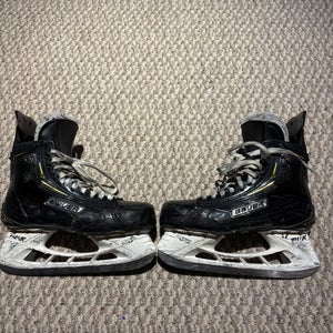 Bauer Supreme 2S Pro Hockey Skates Size 7D with Custom Tongues (Used)