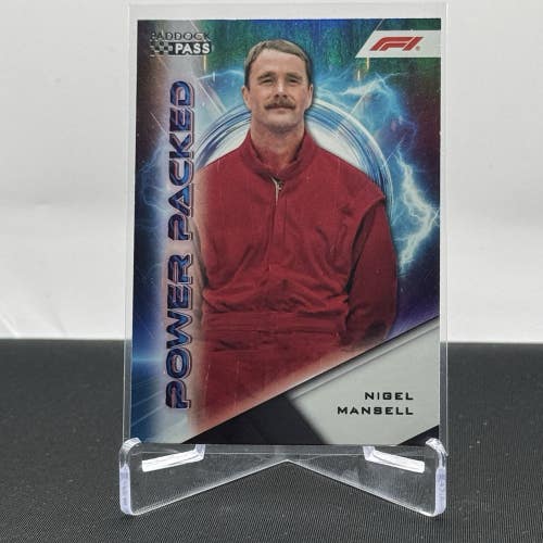 Nigel Mansell Legend 2024 Topps F1 Paddock Pass Power Packed Insert #PP-23