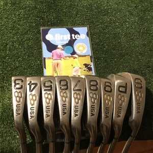 Honeycomb Ladies U.S.A. Irons Set (3-PW-SW) Ladies Steel Shafts