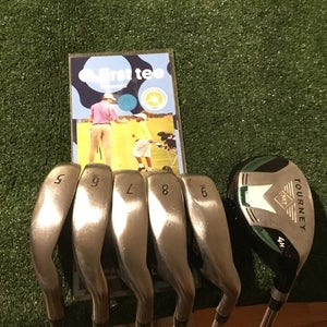 MacGregor Tourney Irons & Hybrid Set (5-9 Irons & 4 Hybrid) Steel Shafts (-2)