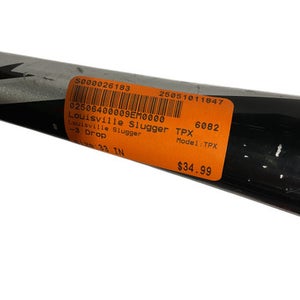 Used Louisville Slugger TPX BB/SB High School -3 Bat 33" 11847-S000026183