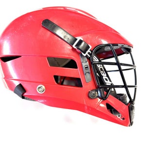 Used Cascade CS Lacrosse Helmet Red One Size 11860-S000290558